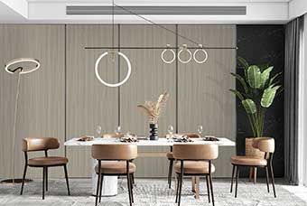 宜昌轻奢风格-餐厅