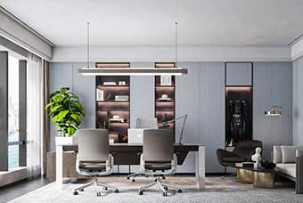 宜昌轻奢风格-书房