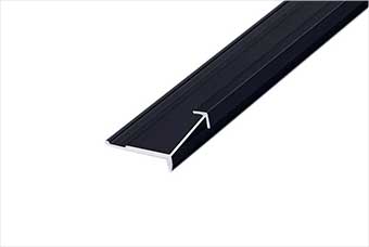 宜昌航空纤维墙咔铝合金阳角线（哑黑氧化）