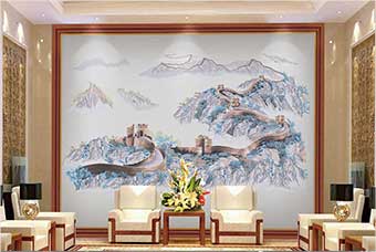 宜昌森佰汇航空纤维墙咔（唯我中华）