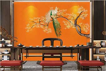 宜昌森佰汇航空纤维墙咔（春花秋月）