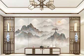 宜昌森佰汇航空纤维（山水画系列）